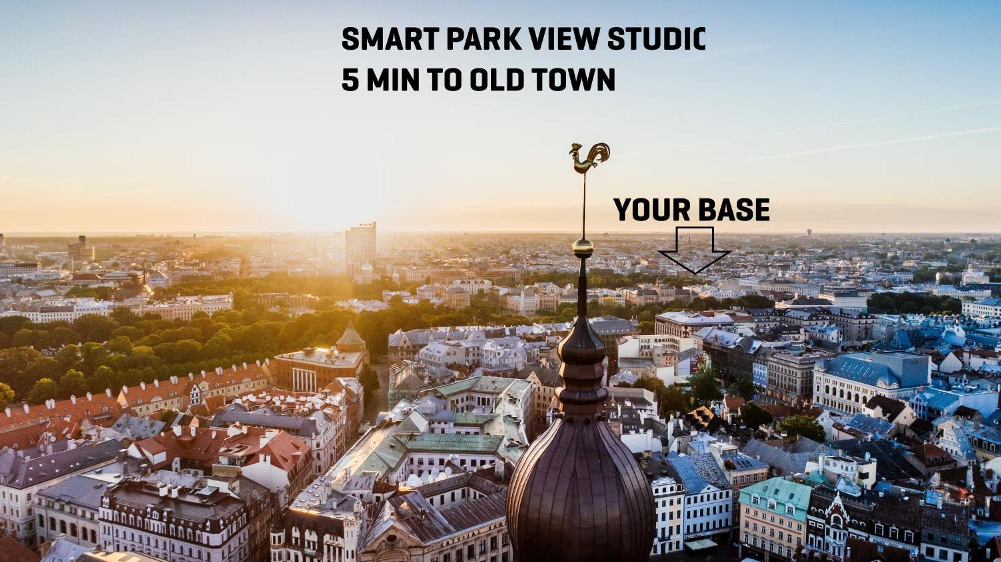 Smart Park View In Heart Of 5 Min To Old Town 公寓 *